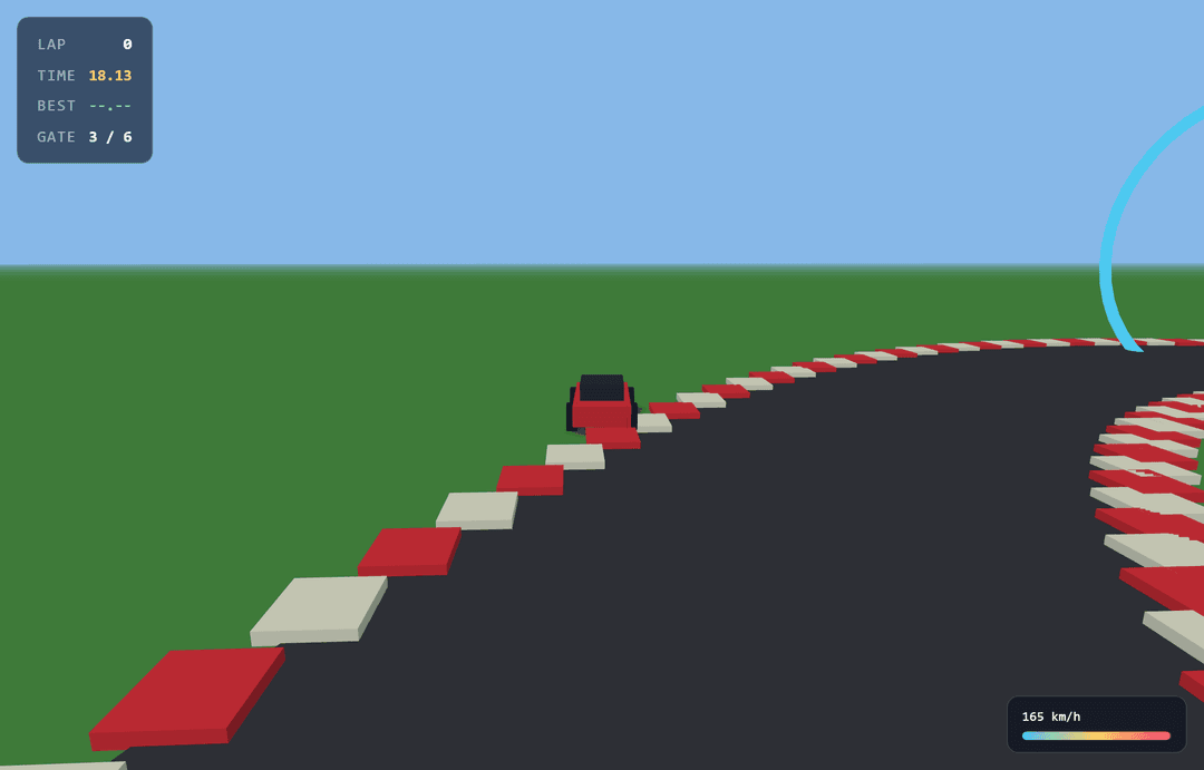 Circuit Racer in play