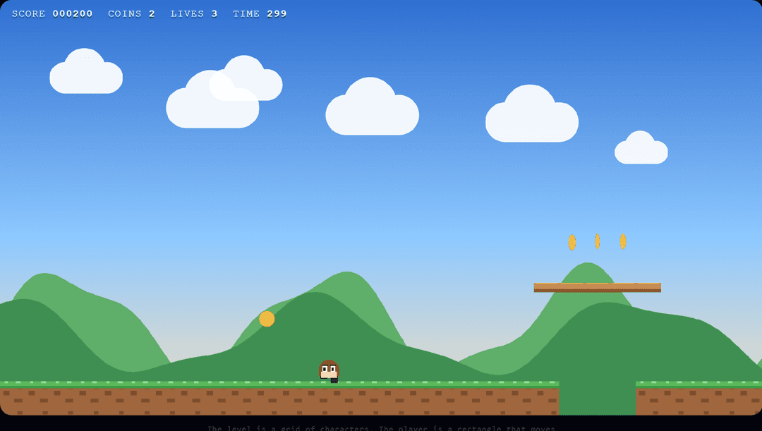Pixel Run in play